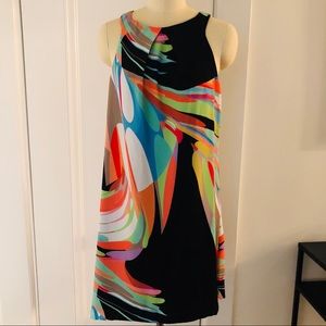 Trina Turk Dress 60’s Inspired A-line Sleeveless